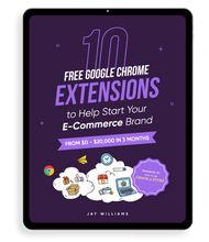 Load image into Gallery viewer, 10 Free Google Chrome Extensions To Help Start Your E-Commerce Brand | E-Book (FREE)
